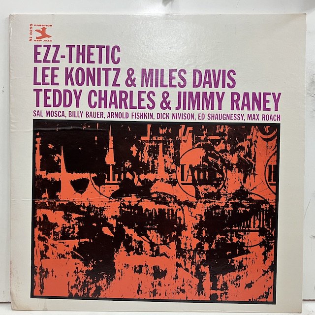 Lee Konitz Miles Davis Teddy Charles Jimmy Raney / Ezz-thetic njlp8295 :通販  ジャズ レコード 買取 Bamboo Music