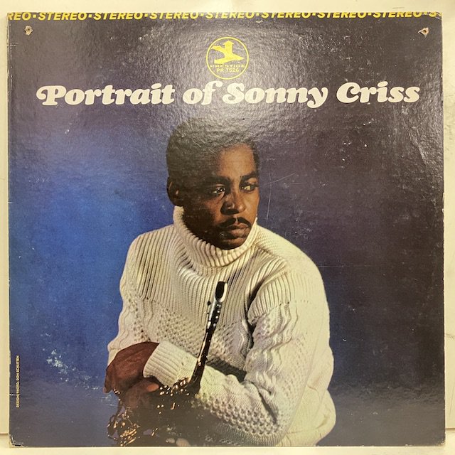 Sonny Criss / Portrait of Prst7526 :通販 ジャズ レコード 買取 Bamboo Music