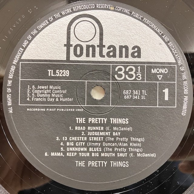 the pretty things プリティ・シングス UKオリジナルレコード - 洋楽