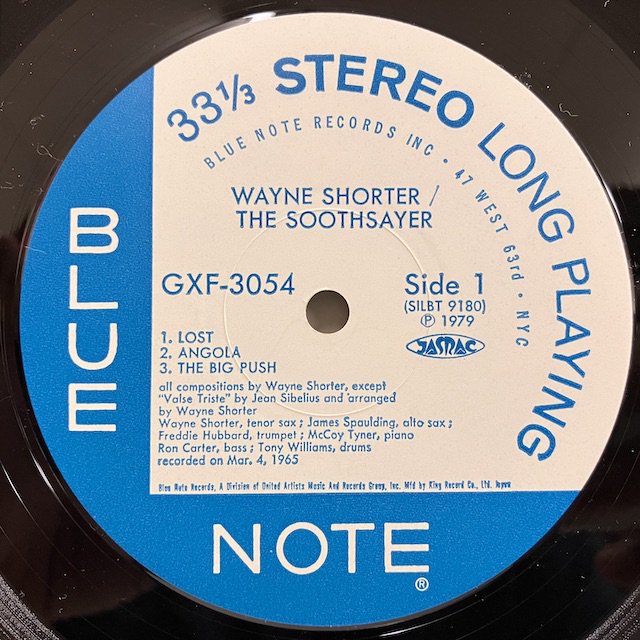 Wayne Shorter / the Soothsayer Gxf-3054 :通販 ジャズ レコード 買取 Bamboo Music