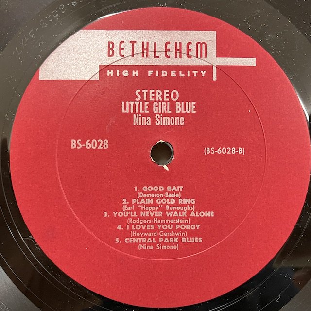 Nina Simone / Little Girl Blue Bcp6028/bs6028 :通販 ジャズ レコード 買取 Bamboo Music
