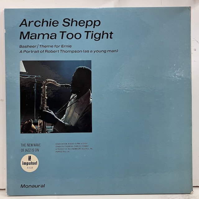 Archie Shepp / Mama Too Tight As9134 :通販 ジャズ レコード 買取 Bamboo Music