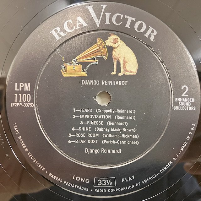 Django Reinhardt / In Memoriam 1908-1954 LPM1100 :通販 ジャズ レコード 買取 Bamboo  Music