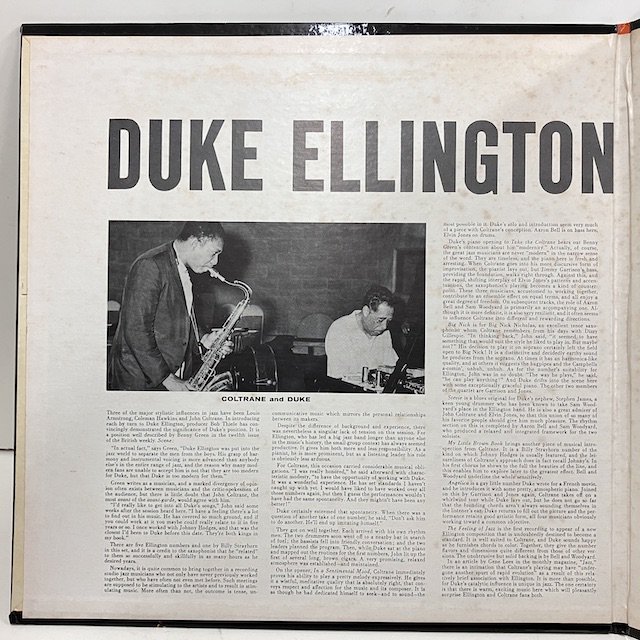 ○即決LP Duke Ellington / & John Coltrane As30 j36140 米盤、赤黒p 