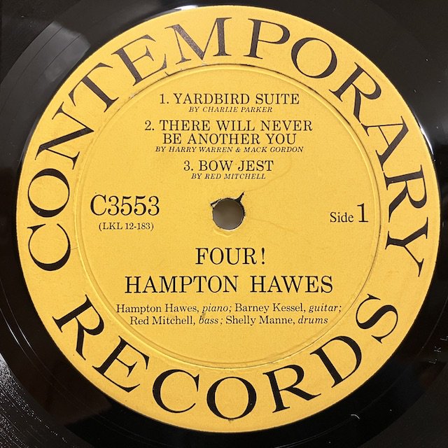 Hampton Hawes / Four c3553 :通販 ジャズ レコード 買取 Bamboo Music