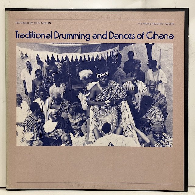 John Tanson / Traditional Drumming and Dances of Ghana Fw8858 :通販 ジャズ レコード  買取 Bamboo Music
