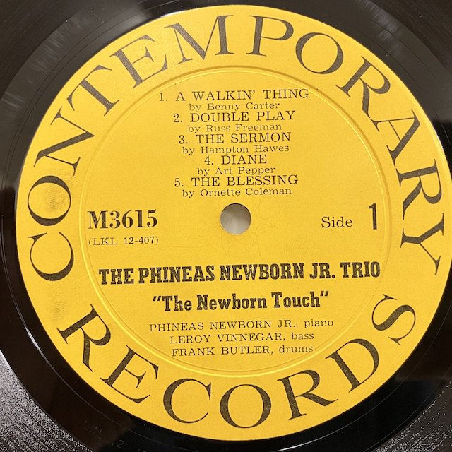 Phineas Newborn Jr Trio / the_ Newborn Touch m3615 :通販 ジャズ レコード 買取 Bamboo  Music