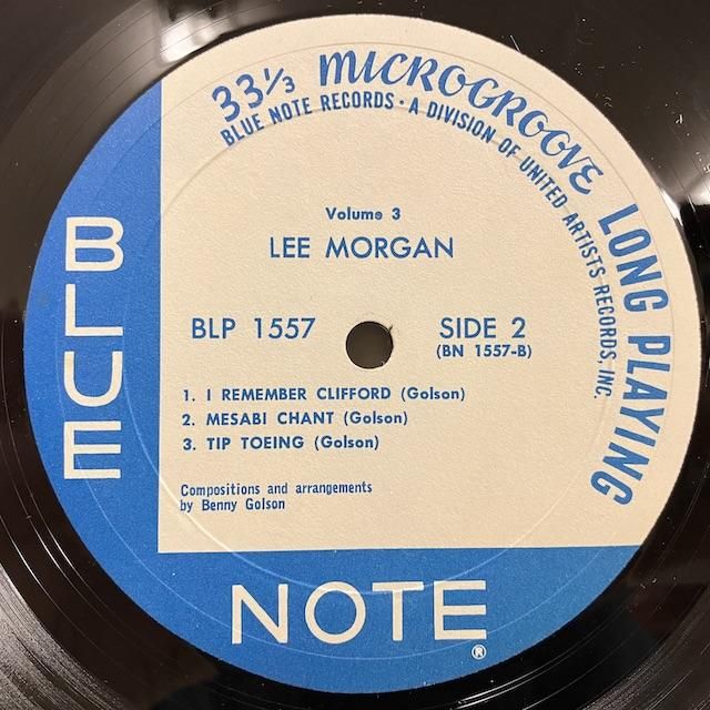 Lee Morgan / Vol.3 Blp1557 :通販 ジャズ レコード 買取 Bamboo