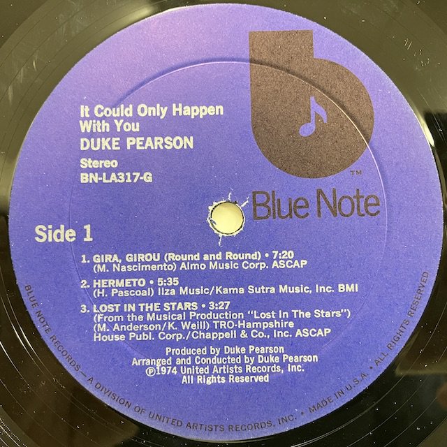 □即決 FUSION Duke Pearson / It Could Only Happen with You Bnla317