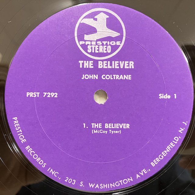 John Coltrane / The Believer PRST7292 :通販 ジャズ レコード 買取 Bamboo Music