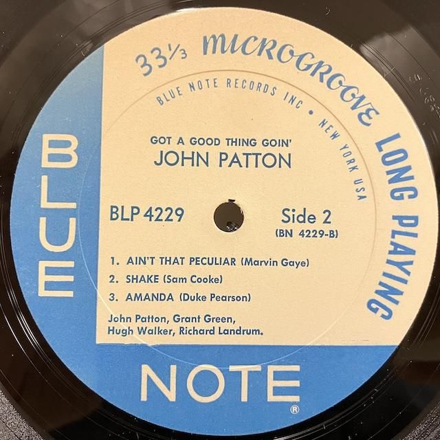 John Patton / Got A Good Thing Goin blp4229 :通販 ジャズ