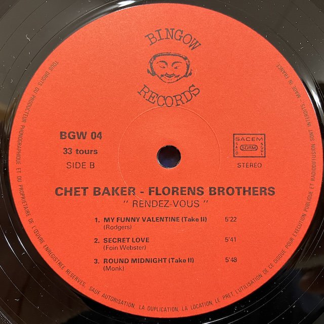Chet Baker チェットベイカー Round Midnight 79 - レコード