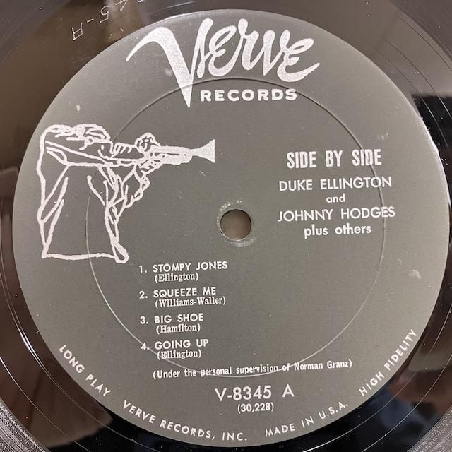 Duke Ellington Johnny Hodges / Side by Side V8345 :通販