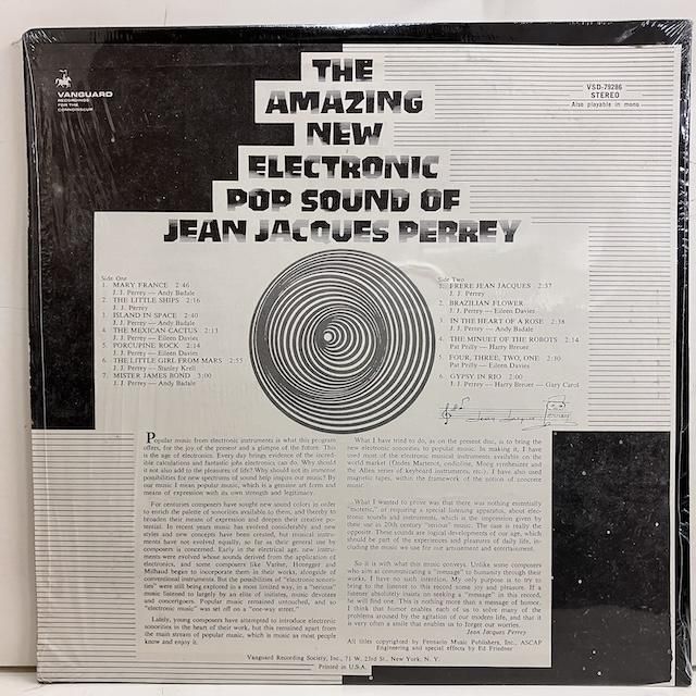 Jean Jacques Perrey / The Amazing New Electronic Pop Sound Of Jean Jacques  Perrey VSD-79286 :通販 ジャズ レコード 買取 Bamboo Music