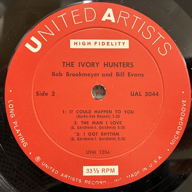 Bill Evans Bob Brookmeyer / Ivory Hunters Ual3044 :通販 ジャズ レコード 買取 Bamboo  Music - itsfero.ge