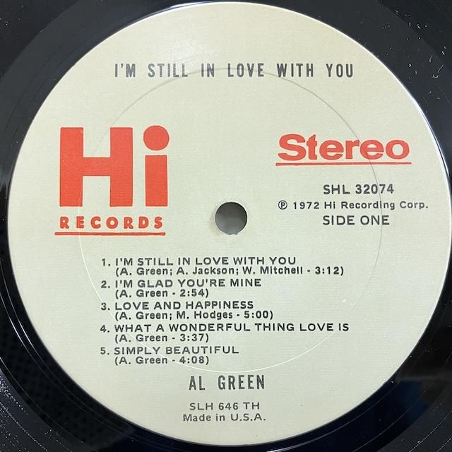 Al Green / I'm Still in Love with You Xshl32047 :通販 ジャズ