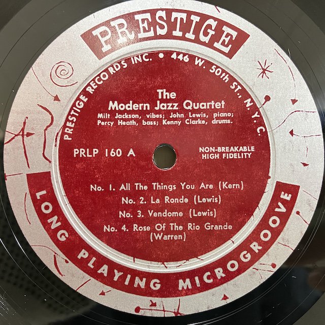 Modern Jazz Quartet / With Milt Jackson Percy Heath John Lewis 