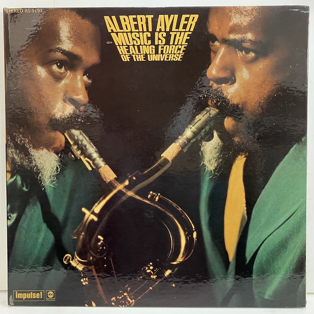 米オリジナル】ALBERT AYLER 美品 MUSIC IS THE HEALING FORCE OF THE