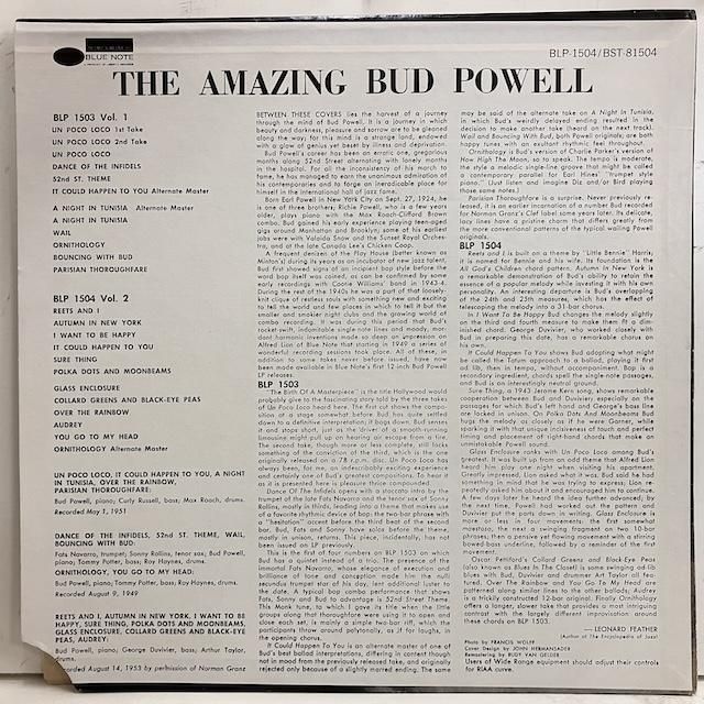 Bud Powell / the Amazing volume2 Bst81504 :通販 ジャズ