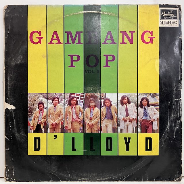 D'lloyd / Gambang Pop vol2 77503/RLL-508 :通販 ジャズ レコード 