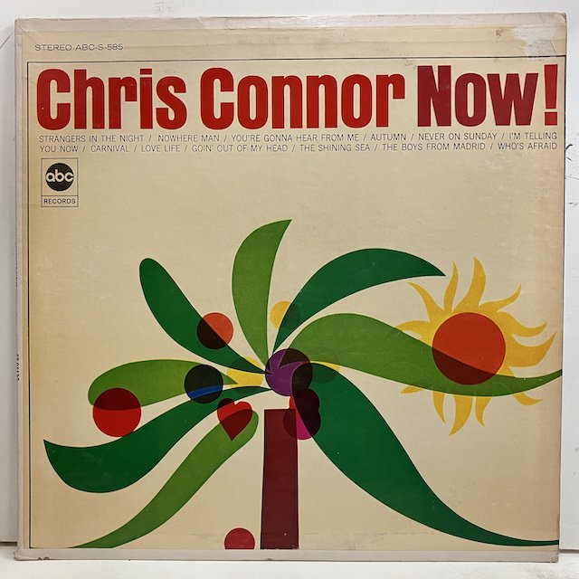 Chris Connor / Chris Connor Now abcs585 :通販 ジャズ レコード 買取 Bamboo Music
