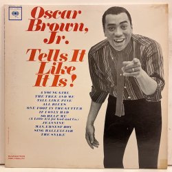 Oscar Brown JR / Tells It Like It is cl2025 :通販 ジャズ レコード 