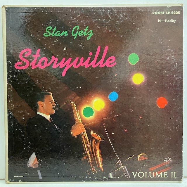 Stan Getz / At Storyville Vol2 rlp2225 :通販 ジャズ レコード