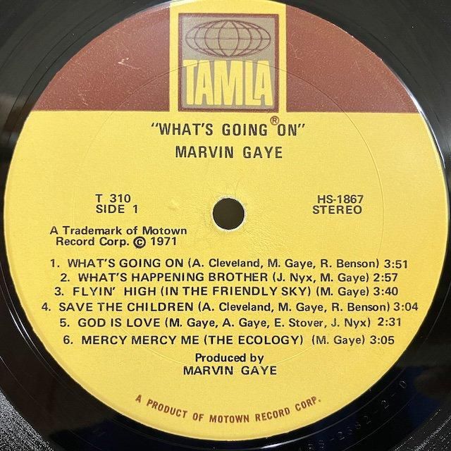 Marvin Gaye / What's Going On ts310 :通販 ジャズ レコード