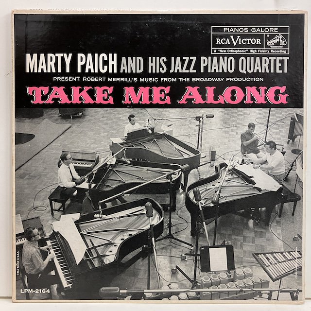 Marty Paich / Take Me Along LPM-2164 :通販 ジャズ レコード 買取 Bamboo Music