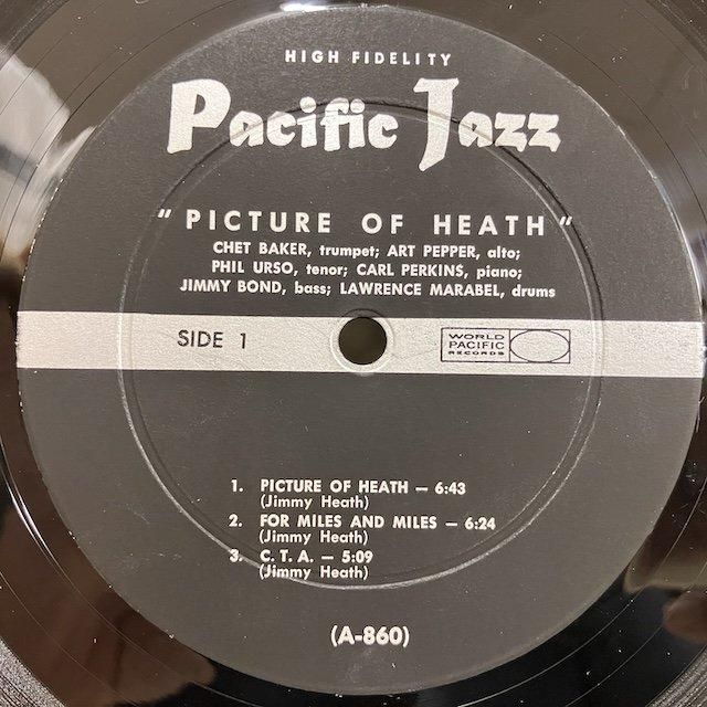 Chet Baker Art Pepper Phil Urso / Picture Of Heath pj-18 Chet Baker Art Pepper Phil Urso / Picture Of Heath pj-18
