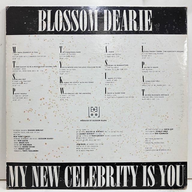 Blossom Dearie / My New Celebrity is You bmd103 :通販 ジャズ
