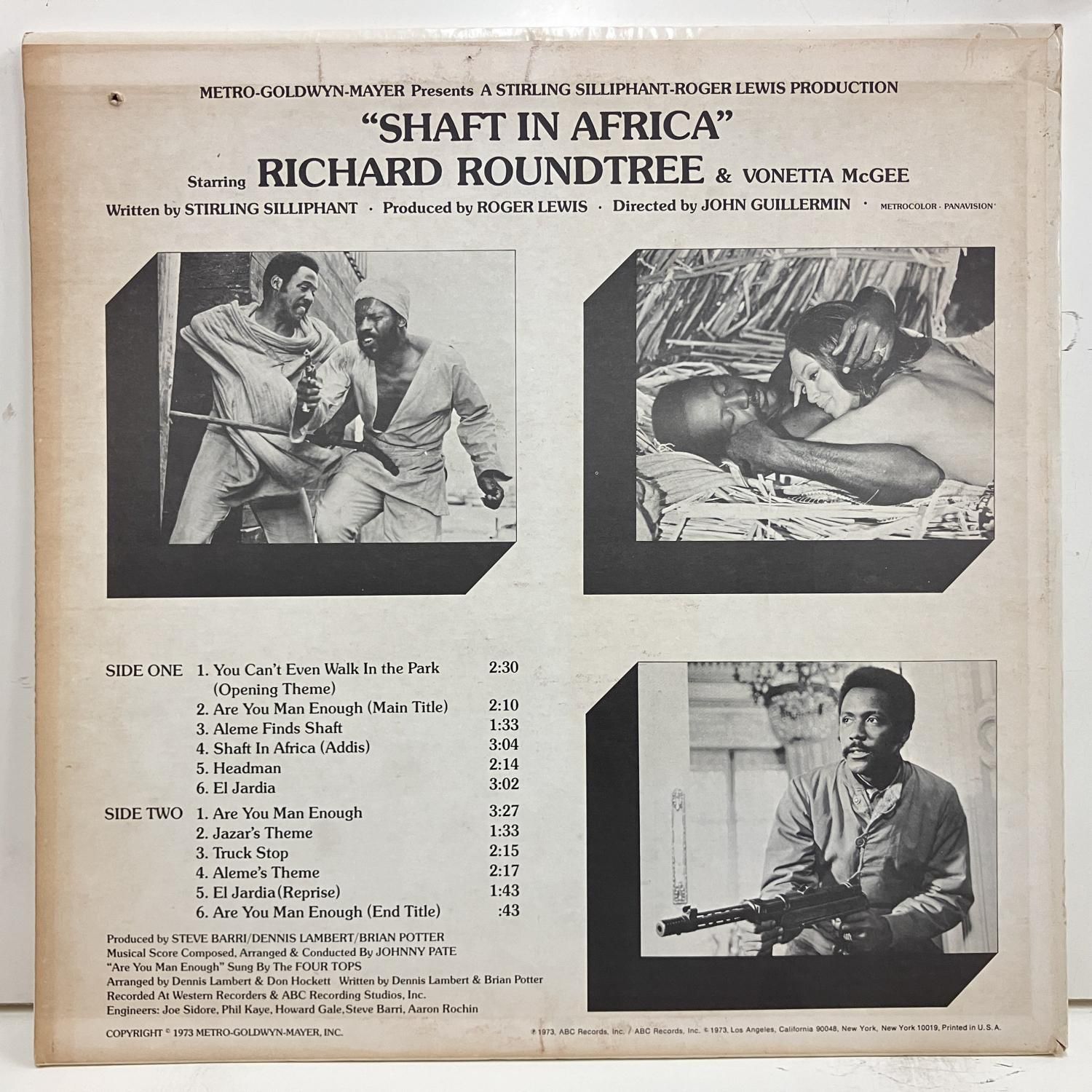Johnny Pate / OST Shaft in Africa Abcx793 :通販 ジャズ レコード