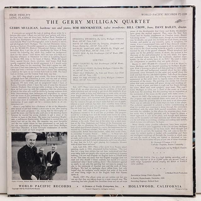 Gerry Mulligan / at Storyville Pj1228 :通販 ジャズ レコード