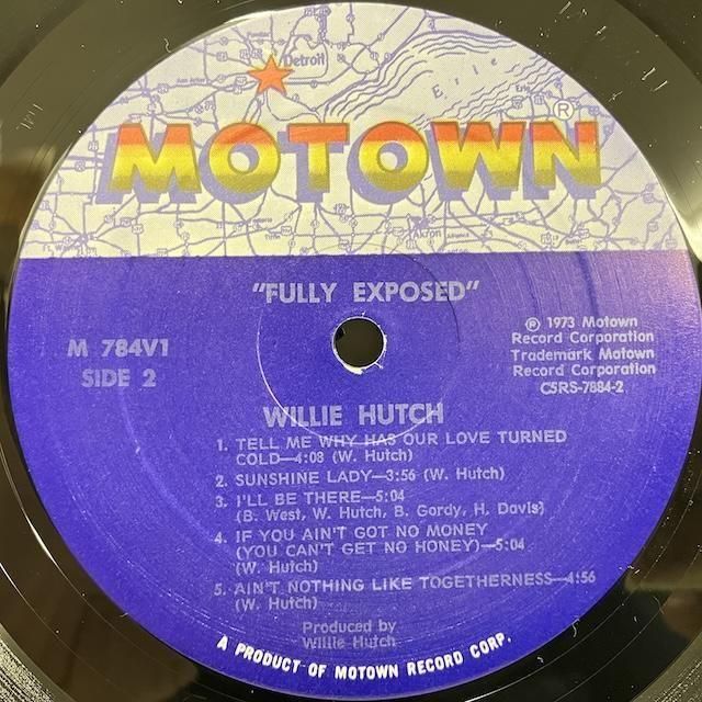 Willie Hutch / Fully Exposed M784V1 :通販 ジャズ レコード