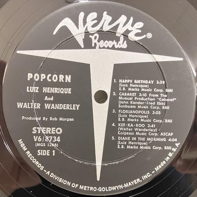 Vava レコード　３枚セット Luiz Henrique And Walter Wanderley / Popcorn V6-8734 :通販