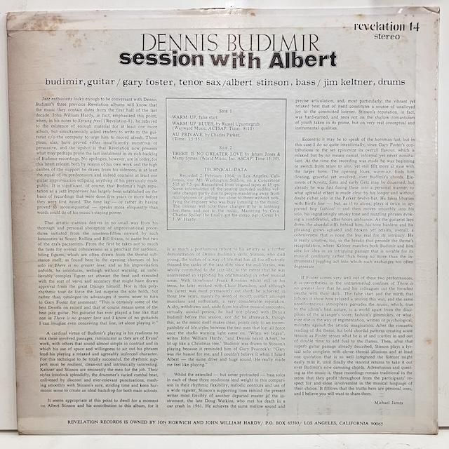 Dennis Budimir / The Session With Albert Vol1 Revelation14