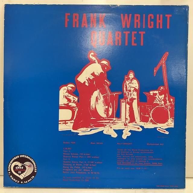 Frank Wright / Live Last Polka in Nancy cw002 :通販 ジャズ