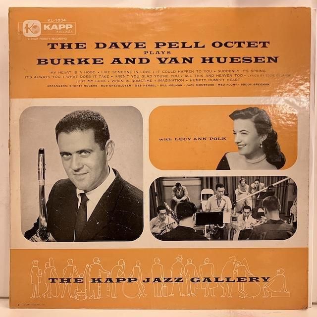 Dave Pell Octet Lucy Ann Polk / plays Burke and Van Heusen