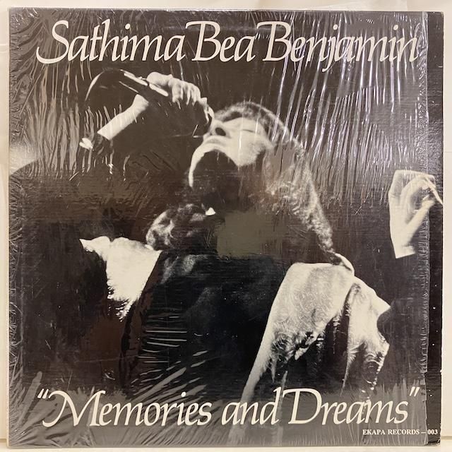 SATHIMA BEA BENJAMIN 【US ORIGINAL】レコード Sathima Bea Benjamin / Memories and Dreams Ek003 :通販