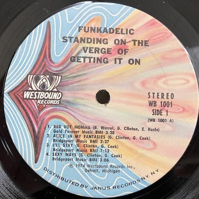 Funkadelic / Standing On The Verge Of Getting It On WB1001