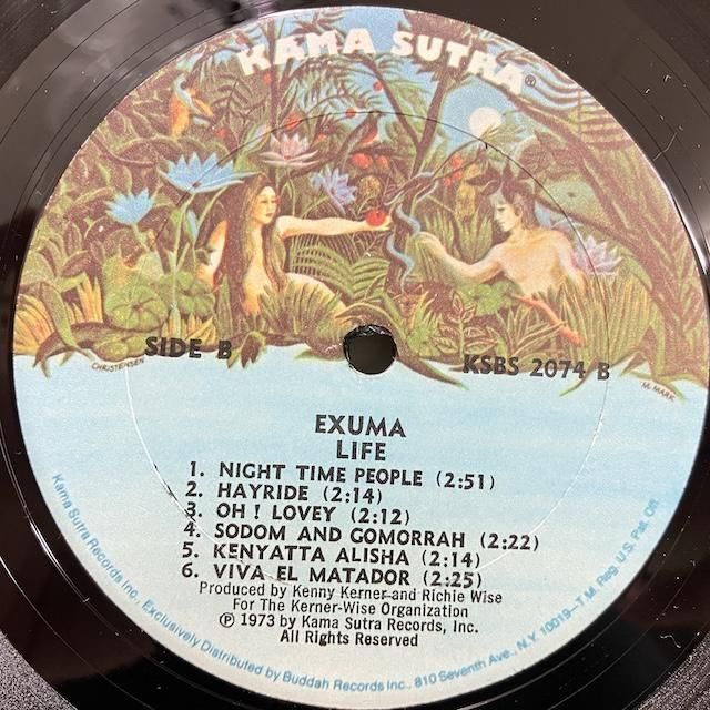 Exuma / Life KSBS2074 :通販 ジャズ レコード 買取 Bamboo Music
