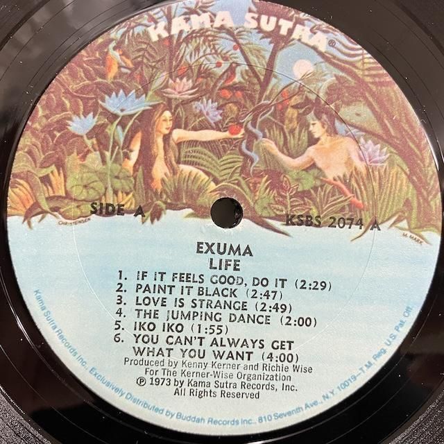 Exuma / Life KSBS2074 :通販 ジャズ レコード 買取 Bamboo Music