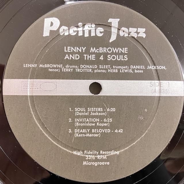 Lenny McBrowne / And The 4 Souls pj-1 :通販 ジャズ レコード