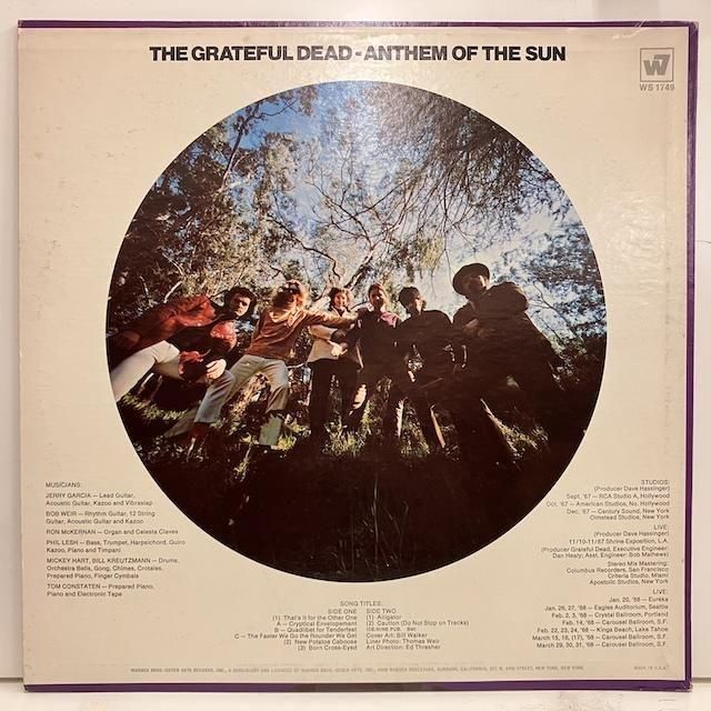 Grateful Dead / Anthem Of The Sun WS1749 :通販 ジャズ