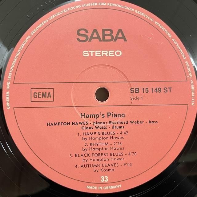 Hampton Hawse / Univers 見本盤レコード、白プロモ Hampton Hawse / Univers 見本盤レコード、白プロモ - メルカリ