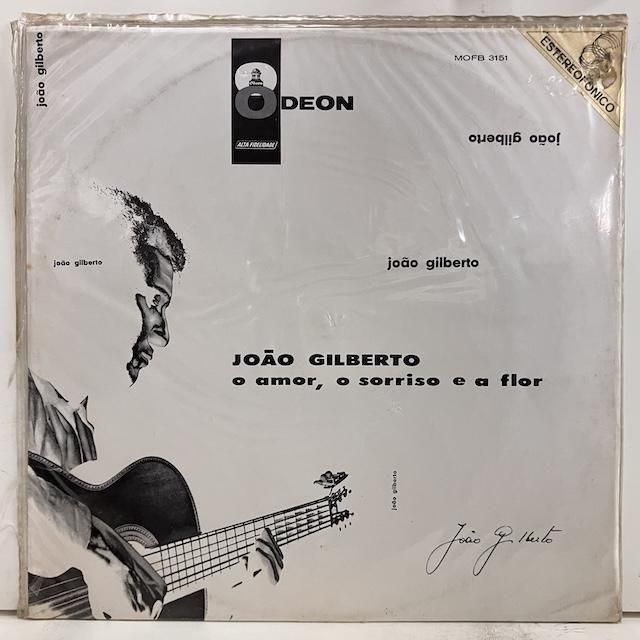 Joao Gilberto LP 【Odeon MOFB 3202 MONO盤】 Joao Gilberto LP 【Odeon MOFB 3202 MONO盤】 João Gilberto
