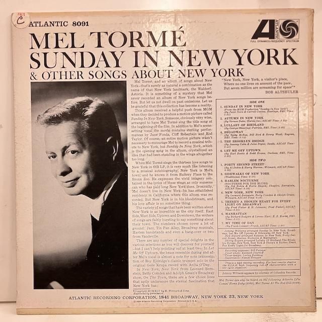 ☆ Mel Tormé - Lulu's Back In Town / レコード Mel Tormé with The Meltones – Back In Town – Vinyl (LP