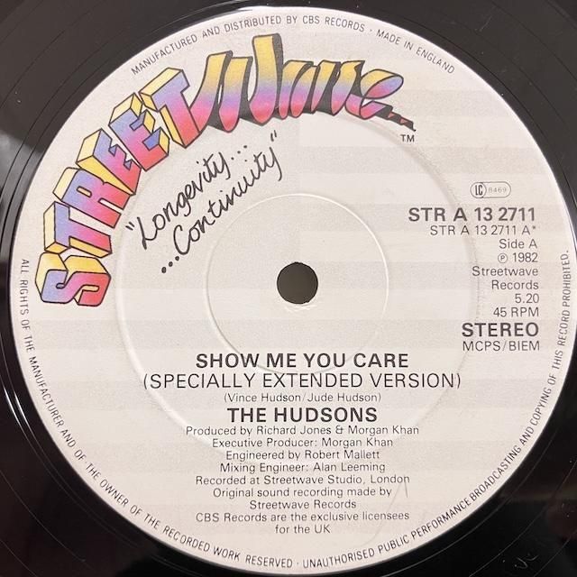 ジャズレコード　セット Hudsons / Show Me You Care - Instrumental STRA132711 :通販