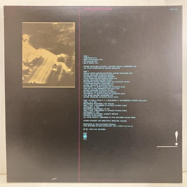 Michel Graillier / Dream Drops OWL026 :通販 ジャズ レコード