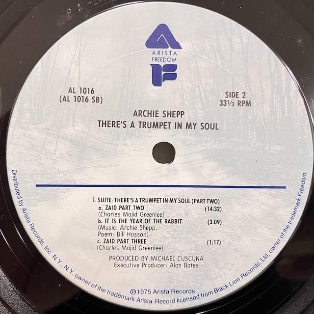 Archie Shepp / There's A Trumpet In My Soul AL1016 :通販